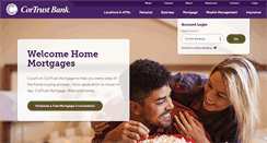Desktop Screenshot of cortrustbank.com